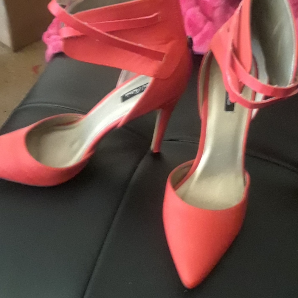 Orange Heels - Picture 2 of 2